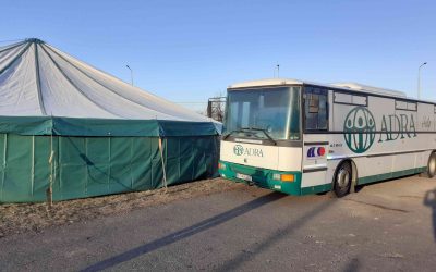 23- ADRA Slovakia tent and bus